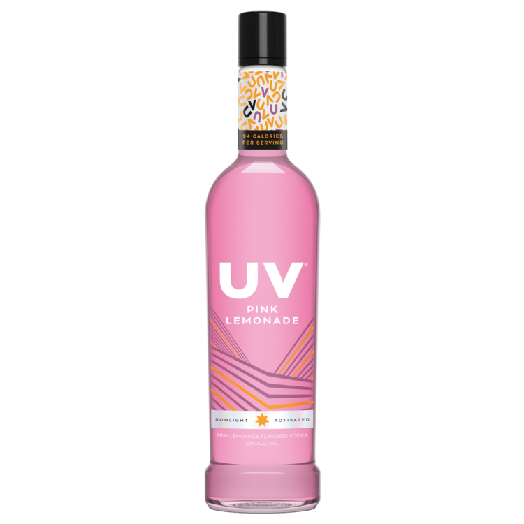 Uv Pink Lemonade Flavored Vodka 60 750ml The Booze Outlet