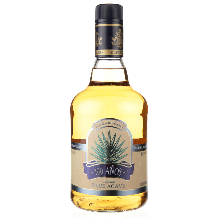 100 ANOS TEQUILA REPOSADO MADE WITH BLUE AGAVE 80 750ML