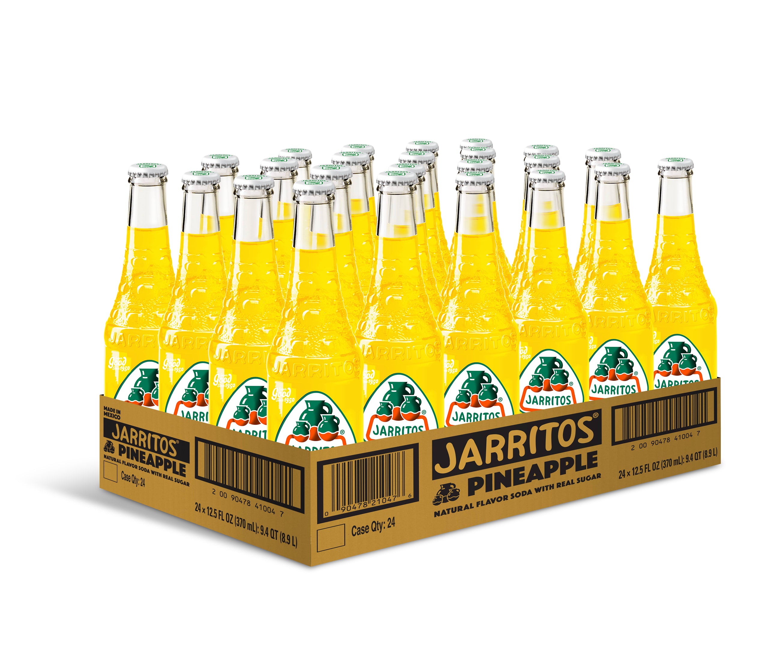 Jarritos Pineapple 24 Pack (12.5 oz Bottles) – The Booze Outlet