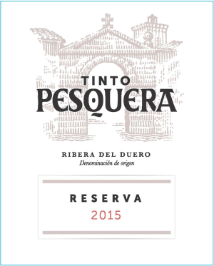 Tinto Pesquera 2018 Pesquera Tempranillo Reserve