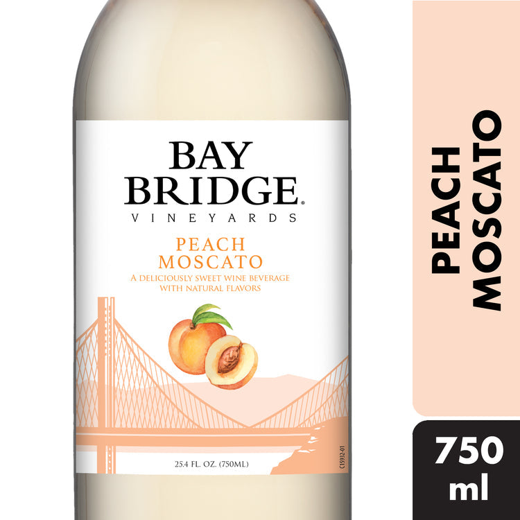 BAY BRIDGE PEACH MOSCATO 750ML