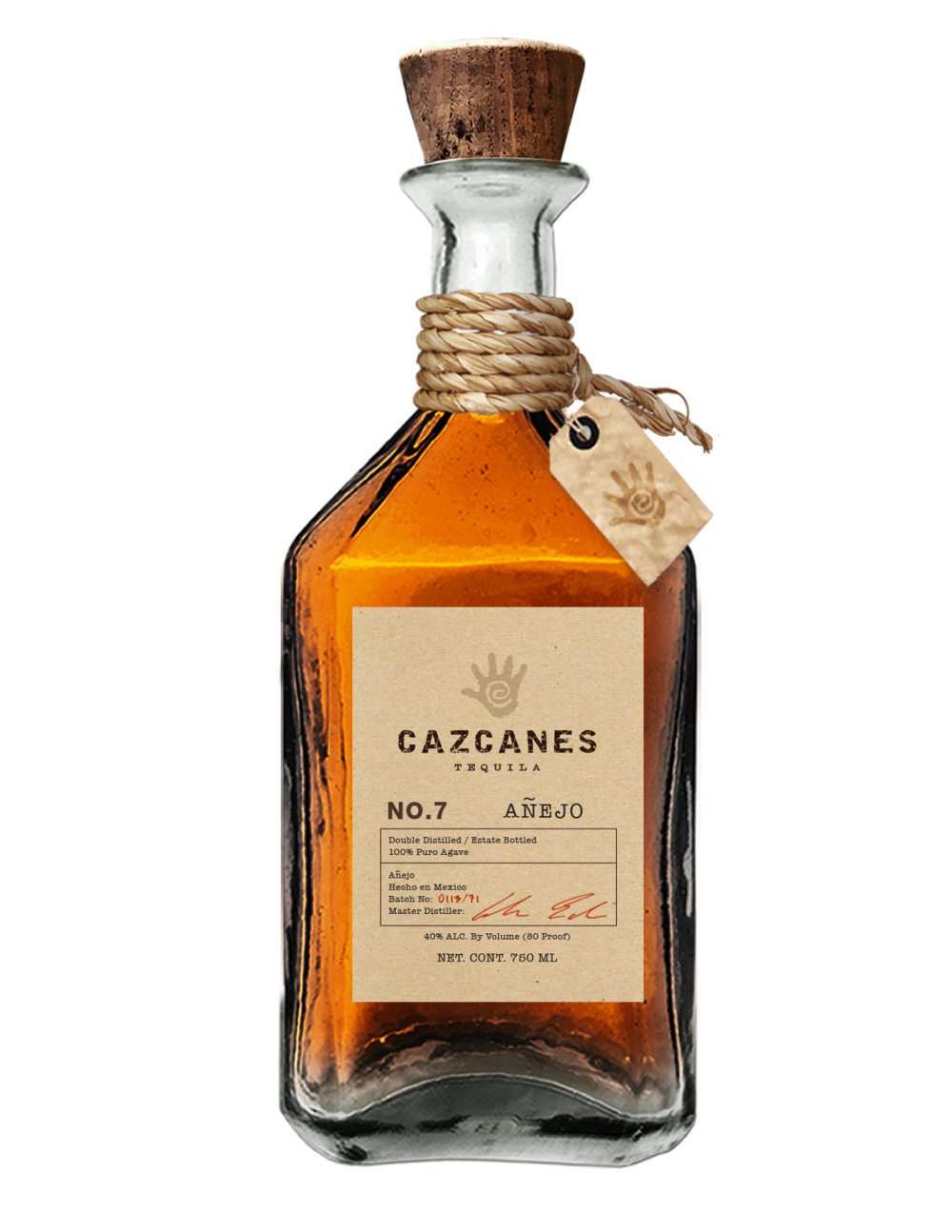 Cazcanez #7 Anejo Tequila