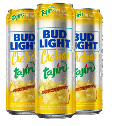 Bud Light Chelada Tajin Pina 15 Pack (25 oz Cans)