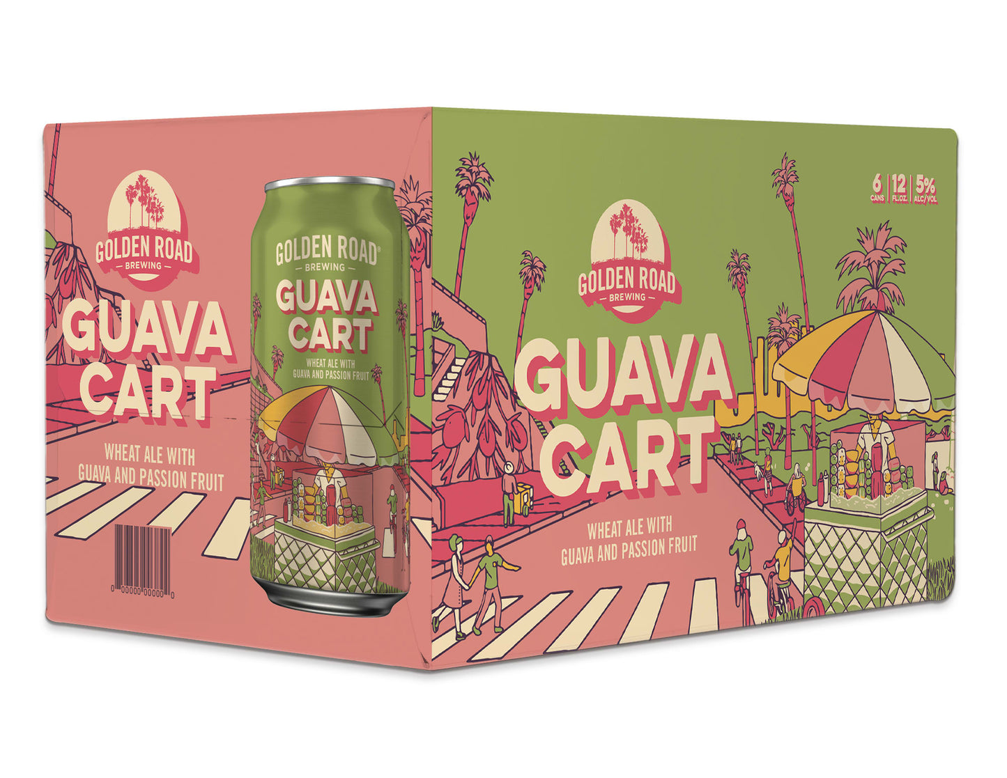 Golden Road Guava Cart 4x 6 Pack (12 oz Cans)