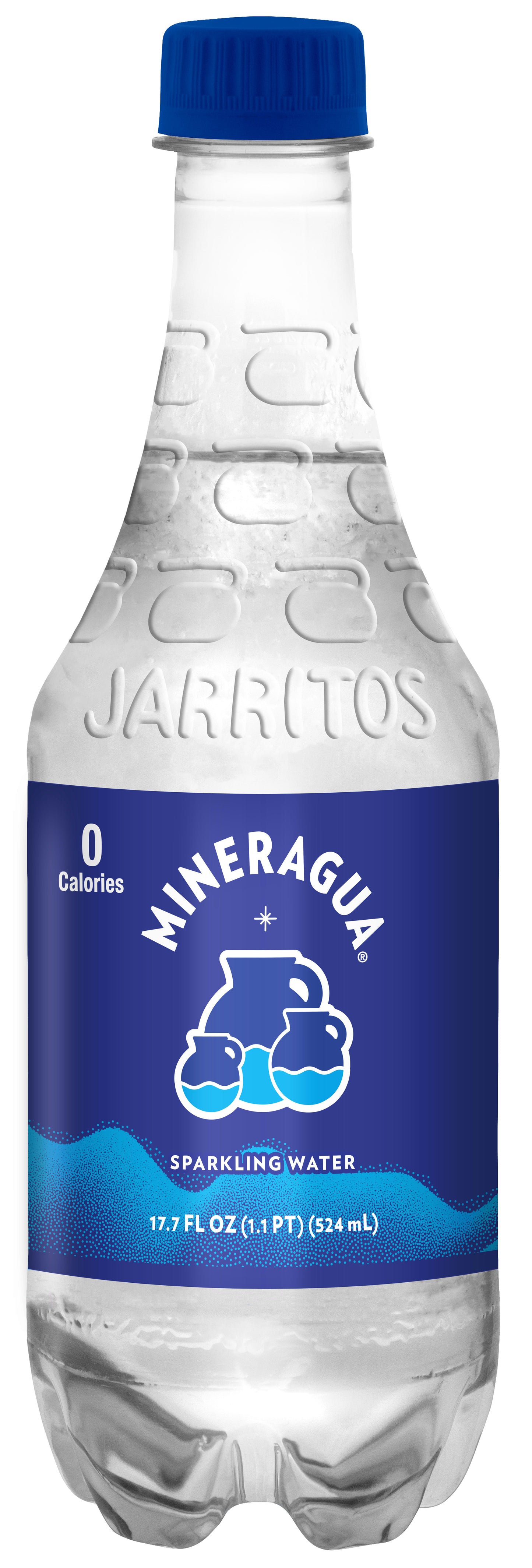 Jarritos Mineragua Club Soda 24 Pack (524 ml Bottles)