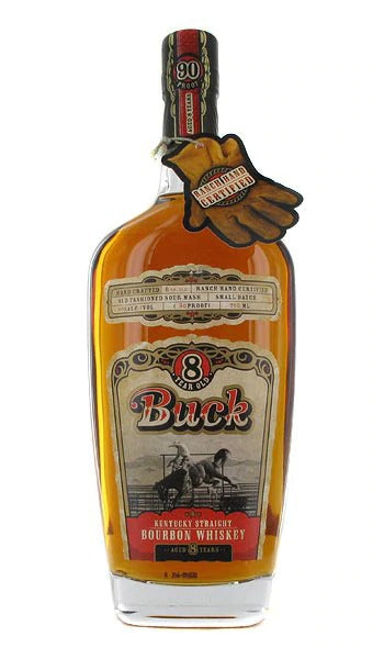 Buck Straight Bourbon 8 Yr 90 750ML