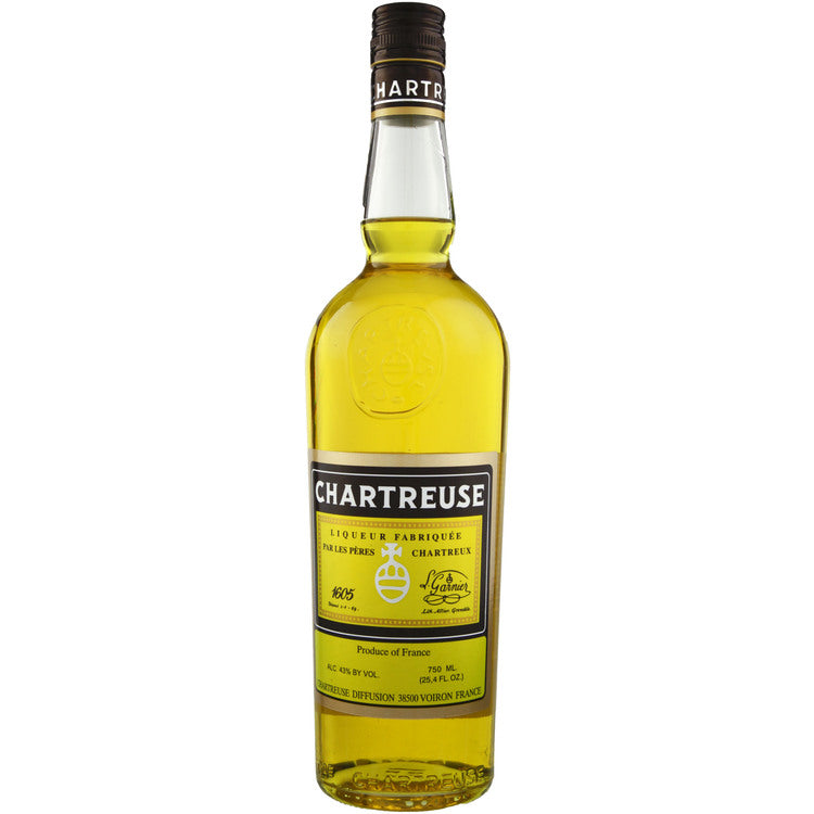 CHARTREUSE HERBAL LIQUEUR YELLOW 86 750ML