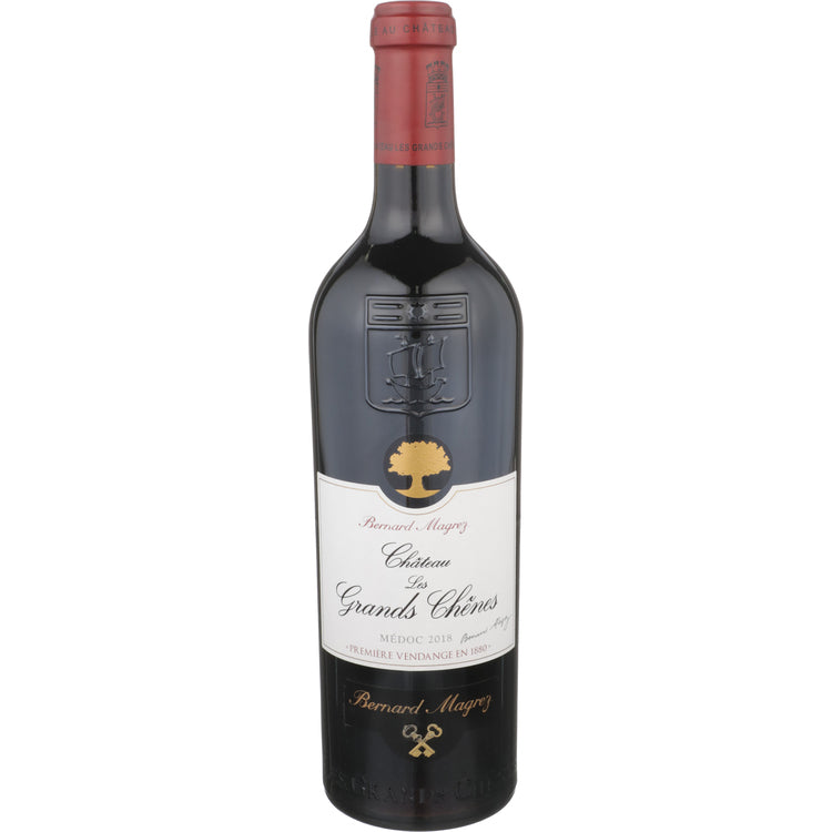 CHATEAU LES GRANDS CHENES MEDOC 2018 WOOD BOX 750ML