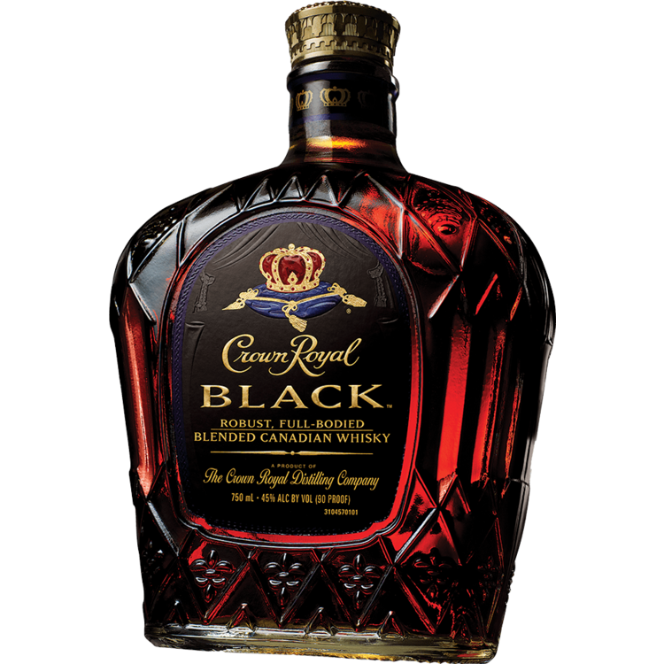 CROWN ROYAL CANADIAN WHISKY BLACK 90 750ML