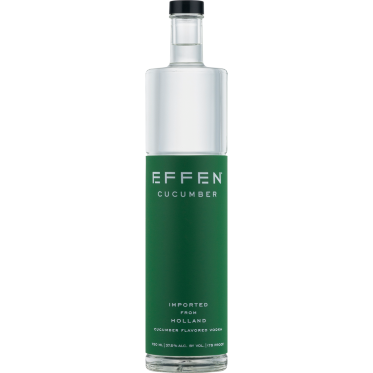 EFFEN CUCUMBER FLAVORED VODKA 75 750ML