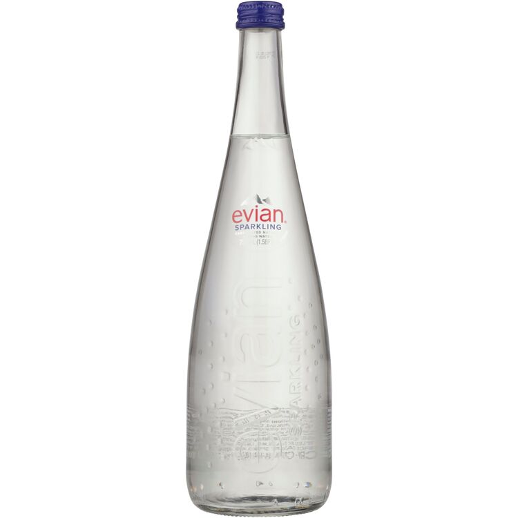 Evian Sparkling Water 750ML