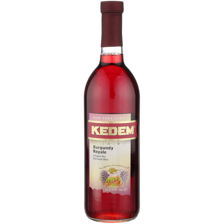 KEDEM BURGUNDY ROYALE NEW YORK 750ML