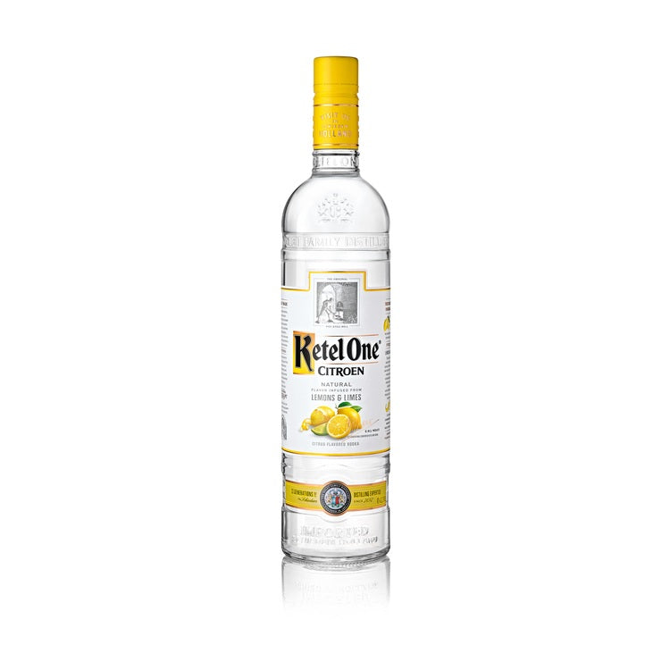 KETEL ONE CITRUS FLAVORED VODKA CITROEN 80 750ML