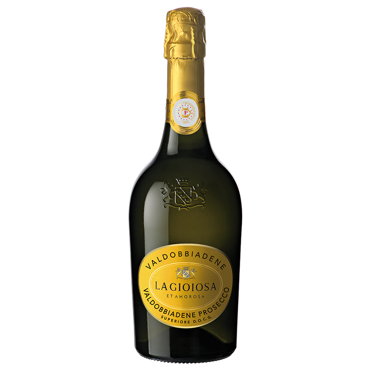 LA GIOIOSA VALDOBBIADENE PROSECCO SUPERIORE EXTRA DRY 750ML