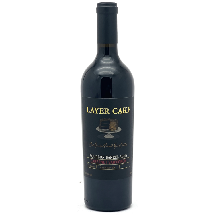 LAYER CAKE CABERNET SAUVIGNON BOURBON BARREL AGED CALIFORNIA 750ML