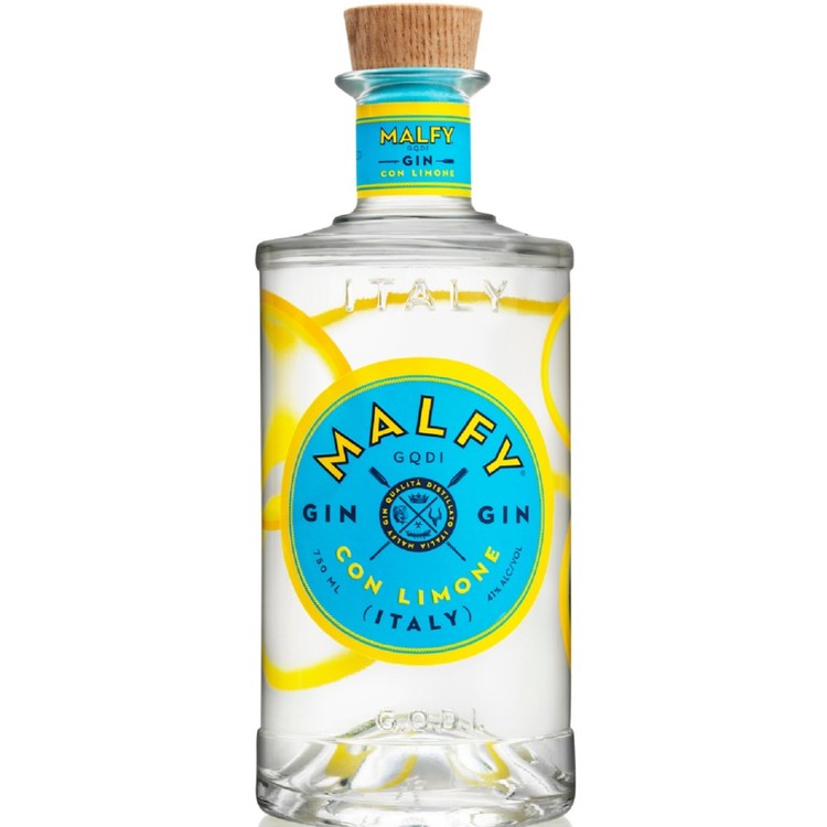 MALFY LEMON FLAVORED GIN LIMONE DI AMALFI 82 750ML