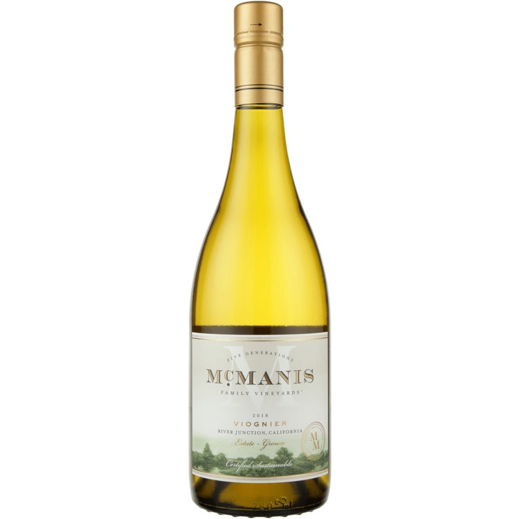 MCMANIS FAMILY VINEYARDS VIOGNIER RIVER JUNCTION 750ML