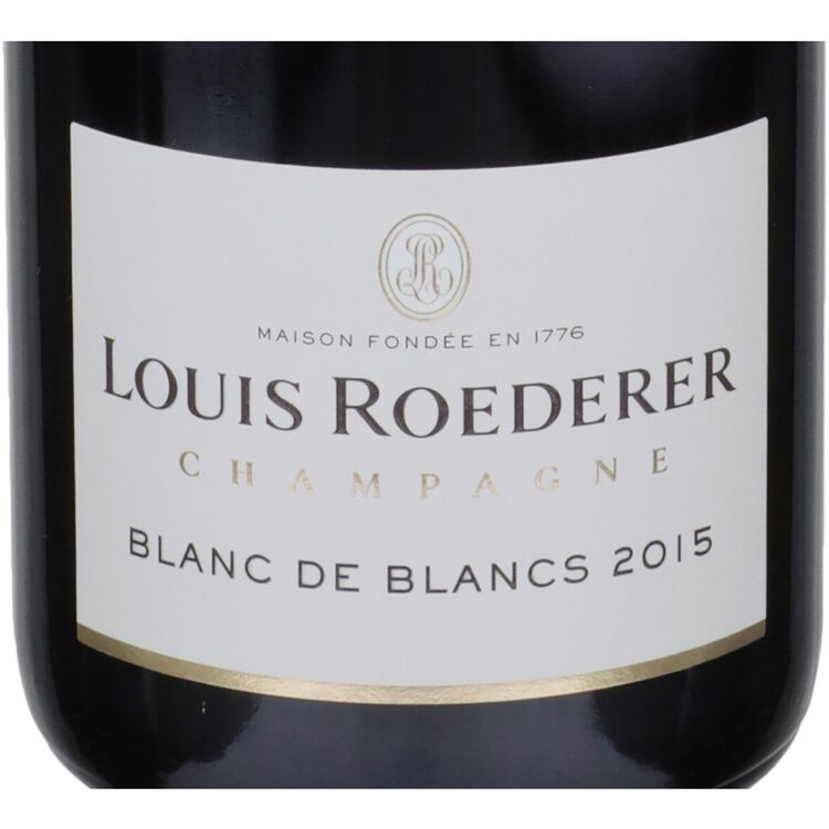 LOUIS ROEDERER CHAMPAGNE BRUT BLANC DE BLANCS ESTATE LA COTE 2015 W/ DELUXE GIFT BOX 750ML