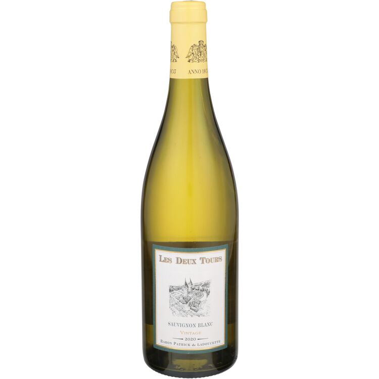 LES DEUX TOURS SAUVIGNON BLANC TOURAINE 2021 750ML