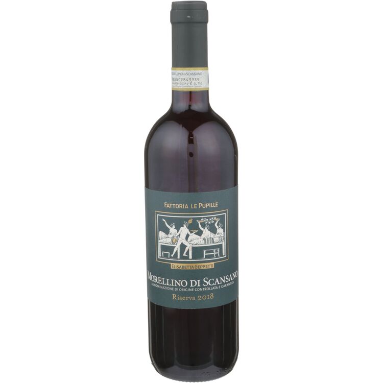 FATTORIA LE PUPILLE MORELLINO DI SCANSANO RISERVA 2022 750ML