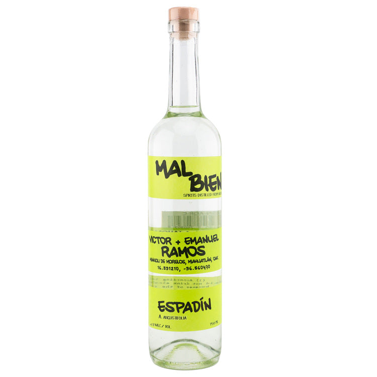 MAL BIEN MEZCAL ESPADIN VICTOR + EMANUEL RAMOS 96 750ML