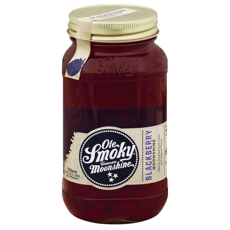 OLE SMOKY BLACKBERRY MOONSHINE 40 750ML