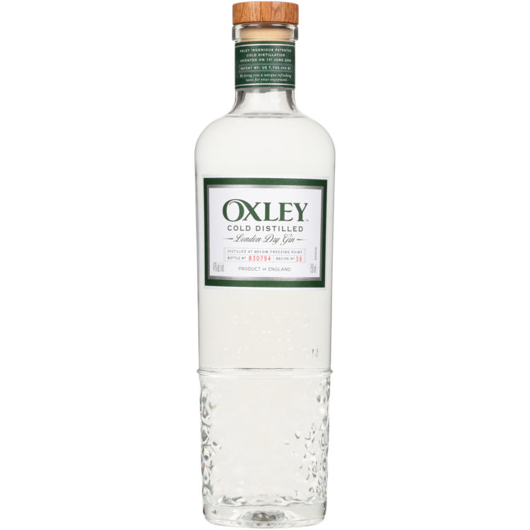 OXLEY LONDON DRY GIN COLD DISTILLED 94 750ML