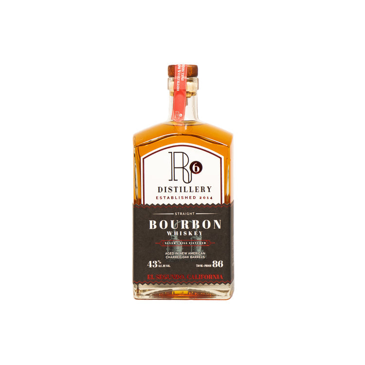 R6 Distillery Straight Bourbon Whiskey 86 750ML