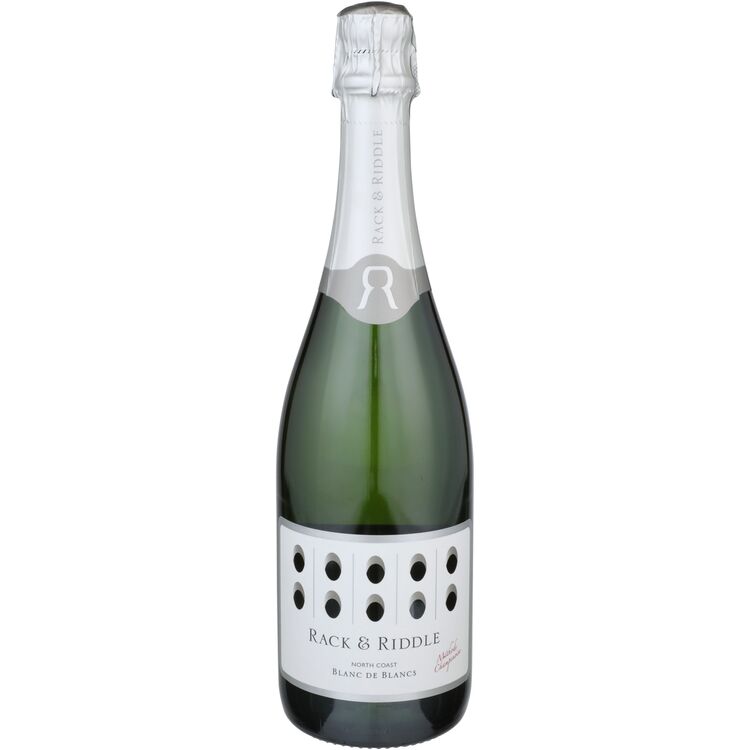 RACK & RIDDLE BLANC DE BLANCS NORTH COAST 750ML