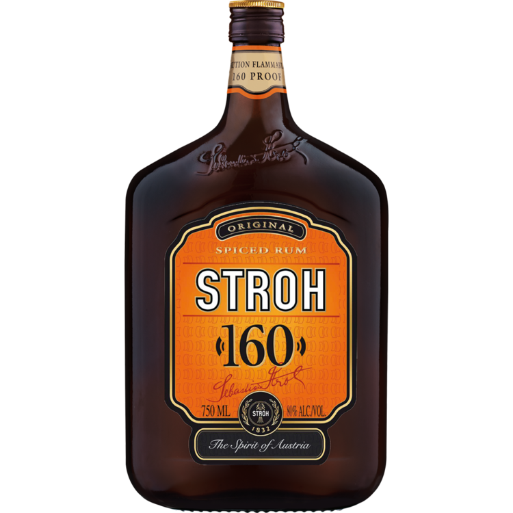 Stroh Spiced Rum 80 Original 160 750ML