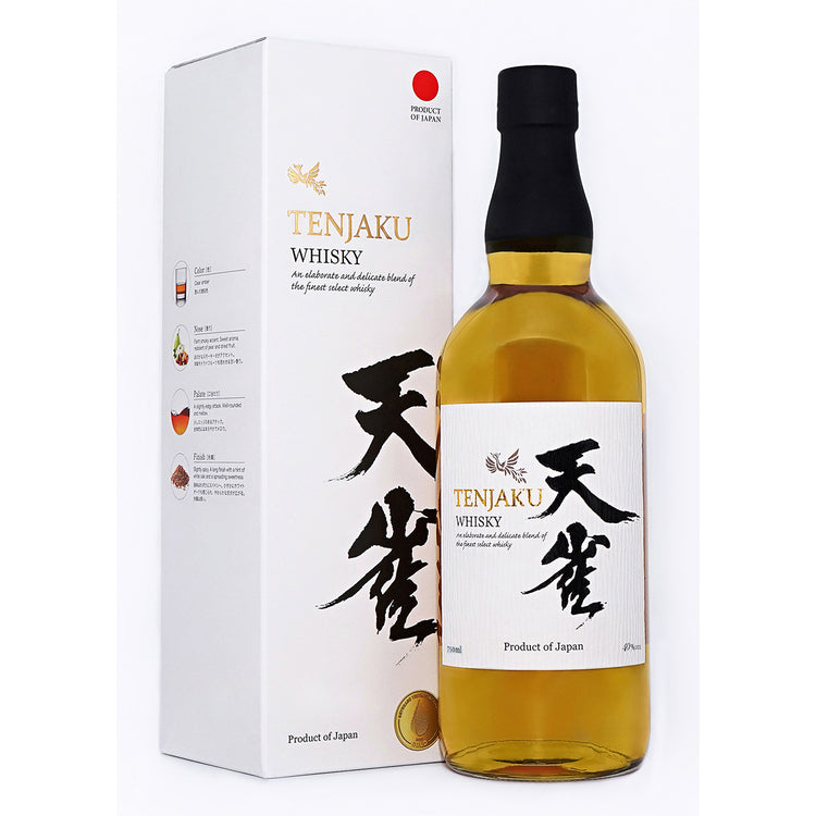 TENJAKU BLENDED WHISKY 80 W/ GIFT BOX (3W/3WO) 750ML