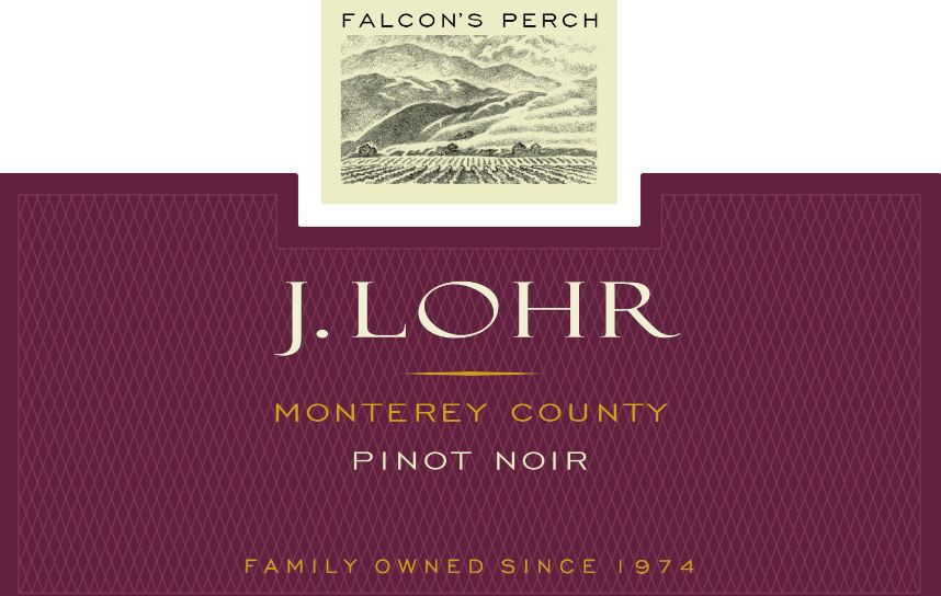 J. LOHR PINOT NOIR FALCONS PERCH 2020 750 mL