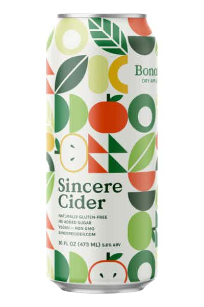 SINCERE DRY APPLE CIDER 6/4PK CANS 16 oz (24)