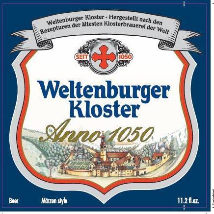 WELTENBURGER ANNO 1050 MARZEN 6/4PK CANS 16.9 oz (24)