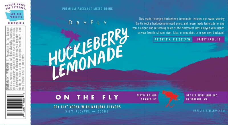 Dry Fly Huckleberry Lemonade 64pk 12oz Cans 12 Oz 6 The Booze Outlet