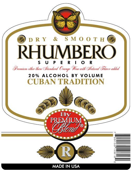 RHUMBERO FERMENTED RUM 24% PET 1 L