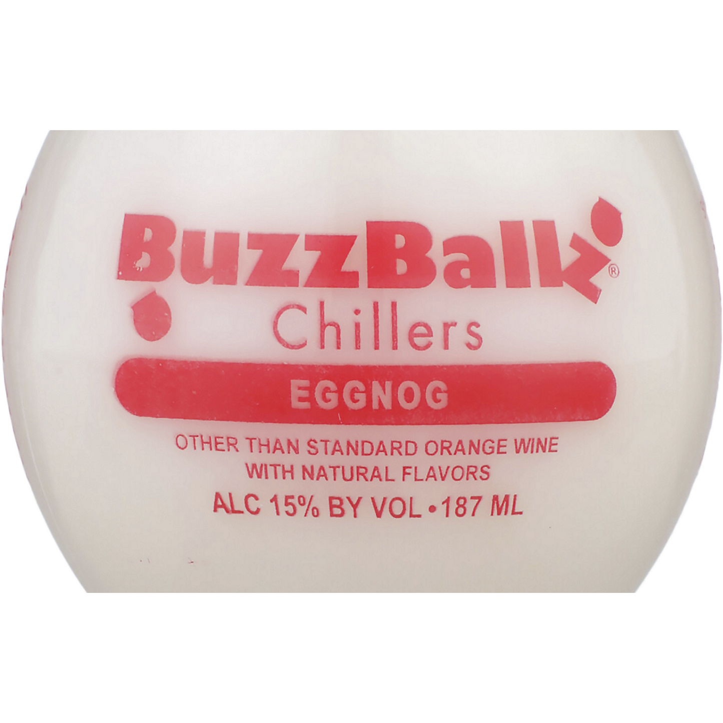 Buzzballz Chillers Eggnog Wine Based Cocktail 187ML