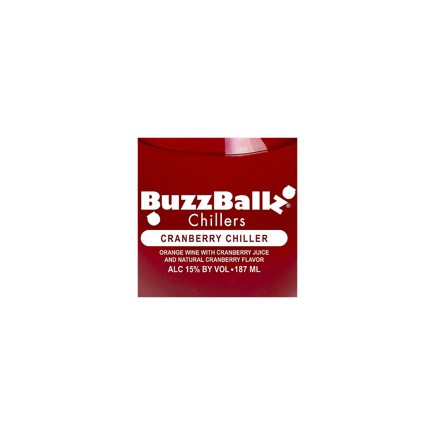 Buzzballz Chillers Cranberry Chiller Wine Based Cocktail 187ML