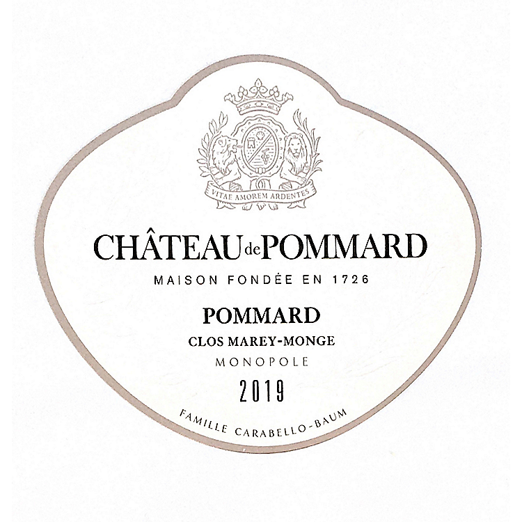 CHATEAU DE POMMARD MONOPOLE 2019 750ML